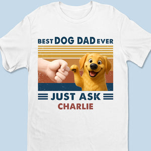 Best Naps, Best Treats - Dog & Cat Personalized Custom Unisex T-shirt, Premium T-shirt, Hoodie - Father's Day, Gift For Dad, Pet Owners, Pet Lovers
