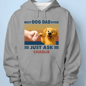 Best Naps, Best Treats - Dog & Cat Personalized Custom Unisex T-shirt, Premium T-shirt, Hoodie - Father's Day, Gift For Dad, Pet Owners, Pet Lovers