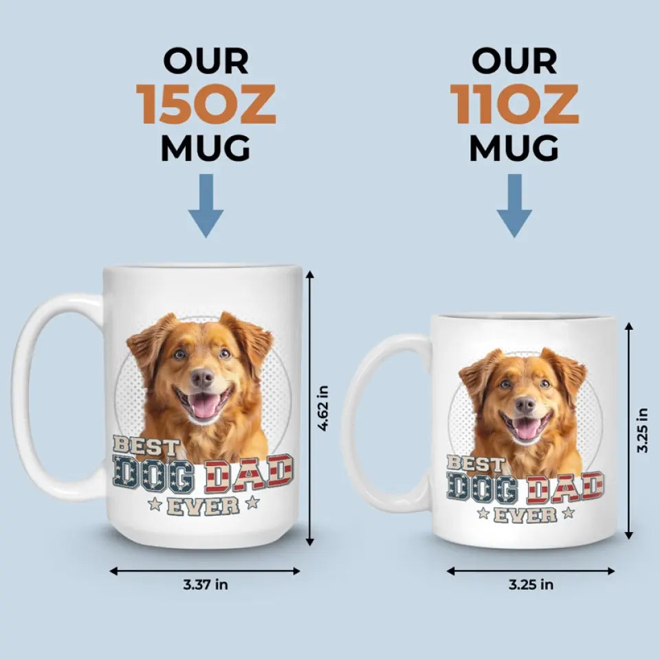 Custom Photo A House Is Not A Home Without A Pet - Dog & Cat Personalized Custom Mug - Father's Day, New Arrival, Gift For Pet Owners, Pet Lovers AMZ