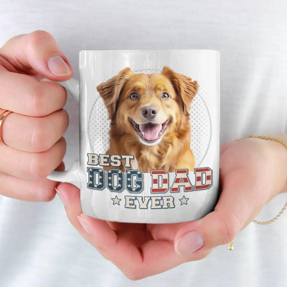 Custom Photo A House Is Not A Home Without A Pet - Dog & Cat Personalized Custom Mug - Father's Day, New Arrival, Gift For Pet Owners, Pet Lovers AMZ