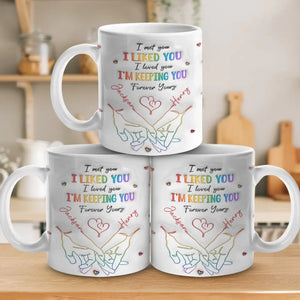 Love Knows No Gender - Couple Personalized Custom 3D Inflated Effect Printed Mug - Gift For Husband Wife, Anniversary, LGBTQ+