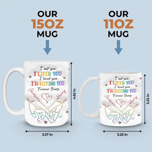 Love Knows No Gender - Couple Personalized Custom 3D Inflated Effect Printed Mug - Gift For Husband Wife, Anniversary, LGBTQ+