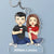 My Forever And Always, My Life Partner - Couple Personalized Custom Shaped Acrylic Keychain - Gift For Husband Wife, Anniversary