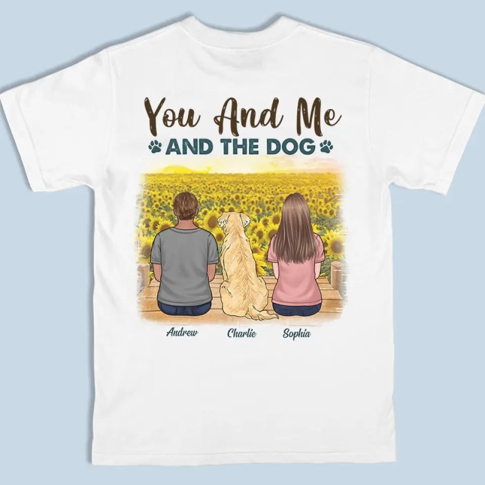 Our Most Trusted Allies - Dog & Cat Personalized Custom Back Printed Unisex T-shirt, Hoodie, Sweatshirt - Gift For Couples, Pet Owners, Pet Lovers