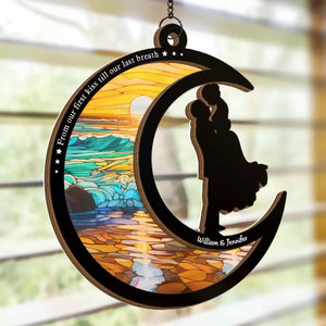 Life Is Better When We Dance Together - Couple Personalized Window Hanging Suncatcher - Gift For Husband Wife, Anniversary