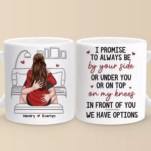 Holding Your Hand Is One Of My Favorite Things To Do - Couple Personalized Custom Mug - Gift For Husband Wife, Anniversary