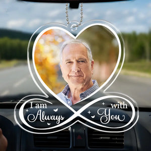 Memorial Personalized Custom Car Ornament - Acrylic Custom Shaped AMZ - New Arrival, Sympathy Gift For Family Members