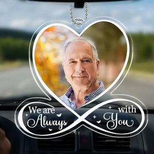 Memorial Personalized Custom Car Ornament - Acrylic Custom Shaped AMZ - New Arrival, Sympathy Gift For Family Members