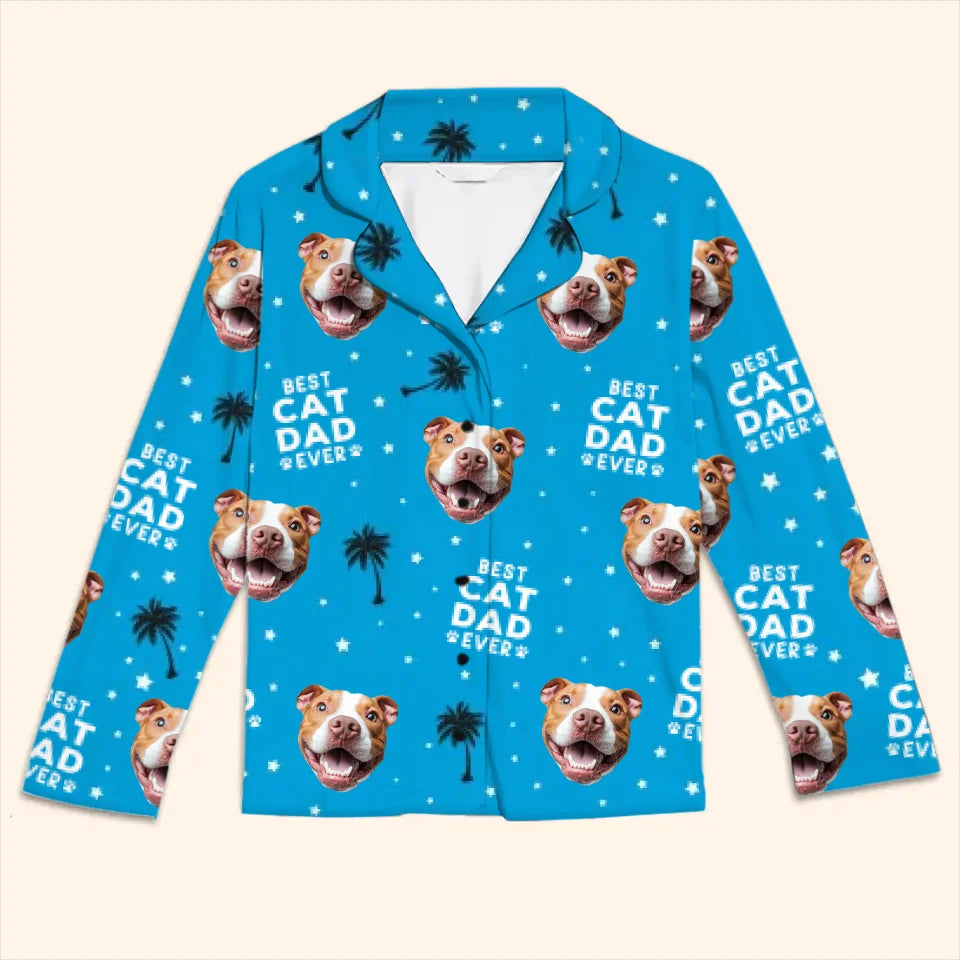 Custom Photo Evеry Paw Stеp Is A Lovе Notе Writtеn On My Hеart - Dog & Cat Personalized Custom Pajama Pants - Christmas Gift For Pet Owners, Pet Lovers