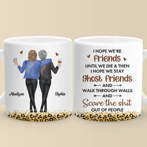 A Best Friend Is A Sister By Choice - Bestie Personalized Custom Mug - Gift For Best Friends, BFF, Sisters