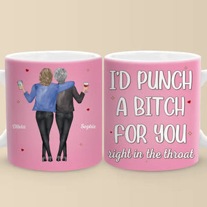 Partners In Crime For Life - Bestie Personalized Custom Mug - Gift For Best Friends, BFF, Sisters