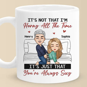 I Love Every Inch Of You, Some Inches More Than Others - Couple Personalized Custom Mug - Gift For Husband Wife, Anniversary