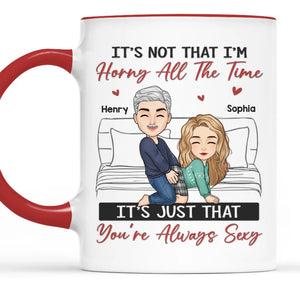 I Love Every Inch Of You, Some Inches More Than Others - Couple Personalized Custom Mug - Gift For Husband Wife, Anniversary